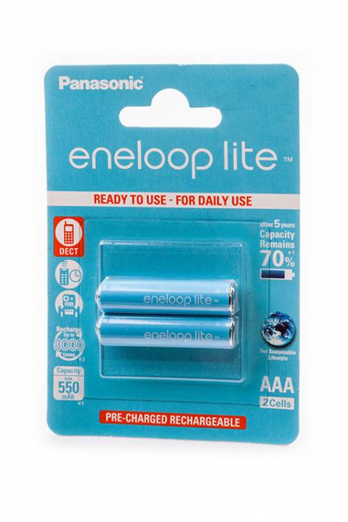 Panasonic eneloop lite BK-4LCCE/2BE 550mAh AAA BL2