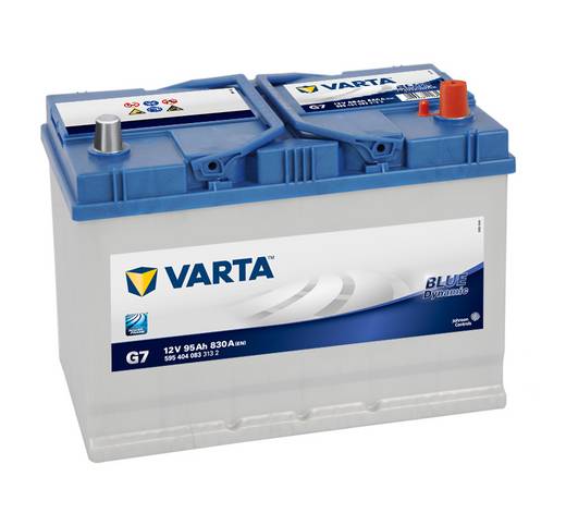 Аккумулятор Varta Blue Dynamic 95 Ач 830 A обратная пол. G7 595404 (Джип) 306*173*225
