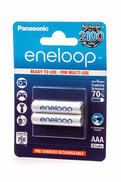 Panasonic eneloop BK-4MCCE/2BE 750mAh AAA BL2