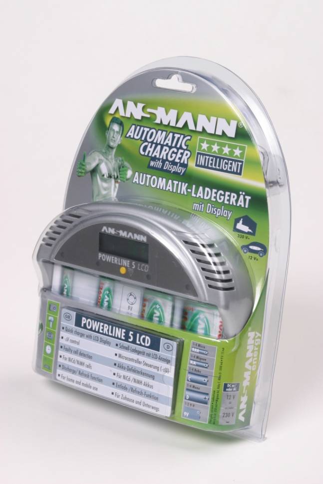 ANSMANN 5707083 POWERLINE 5 LCD  BL1 - ANSMANN 5707083 POWERLINE 5 LCD  BL1