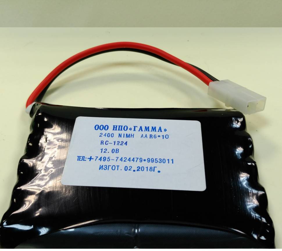 Аккумулятор ExT RC-1224 12,0 V, 2400 mAh, NiMH(10H-AA2400mAh)  - Аккумулятор ExT RC-1224 12,0 V, 2400 mAh, NiMH(10H-AA2400mAh) 