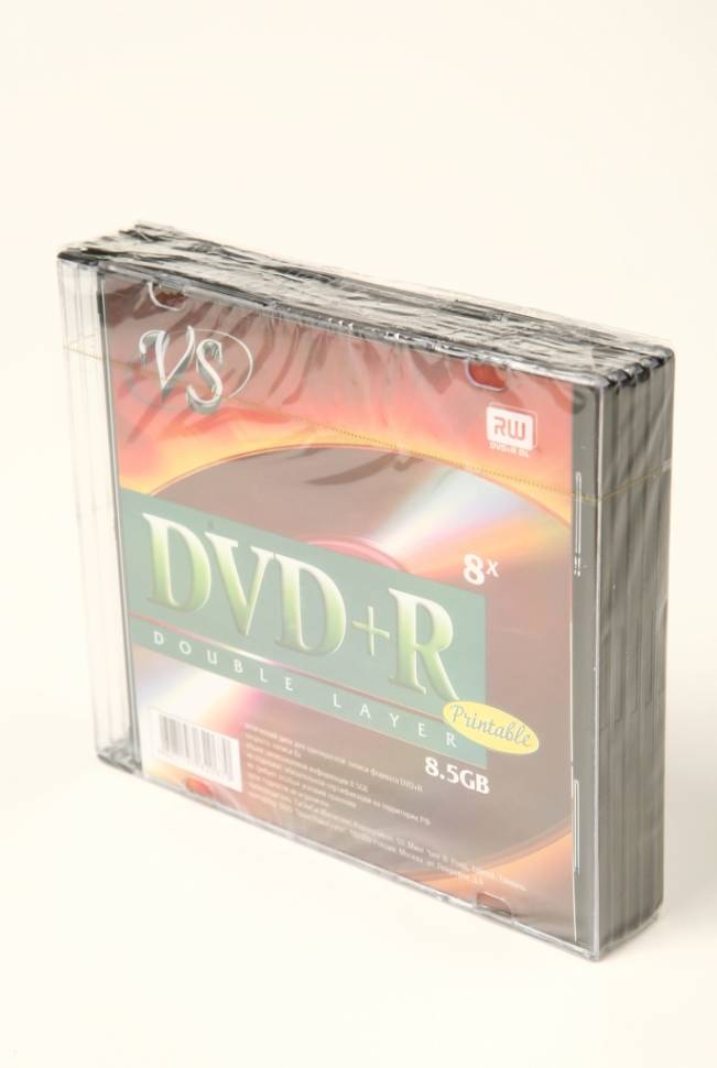 VS DVD+R 8.5 GB  8x SL/5 Double Layer Ink Print - VS DVD+R 8.5 GB  8x SL/5 Double Layer Ink Print