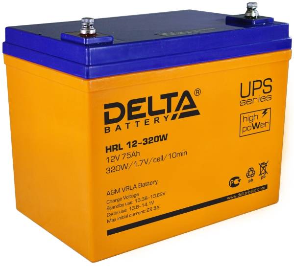 Аккумулятор DELTA HRL 12-320 - Аккумулятор DELTA HRL 12-320