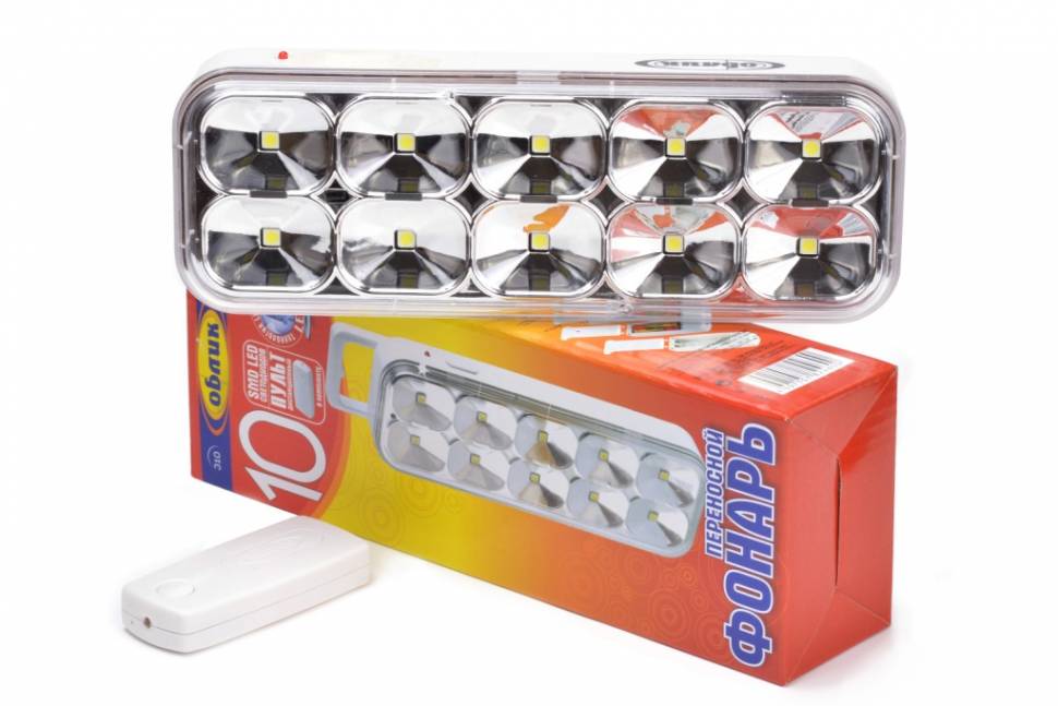 Облик 310 переносной 10 SMD LED+пульт ДУ - Облик 310 переносной 10 SMD LED+пульт ДУ