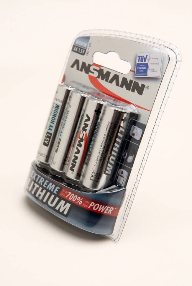 ANSMANN EXTREME LITHIUM 1512-0002 FR6 BL4 - ANSMANN EXTREME LITHIUM 1512-0002 FR6 BL4