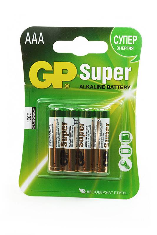 GP Super 24A-CR4 LR03 BL4 - GP Super 24A-CR4 LR03 BL4
