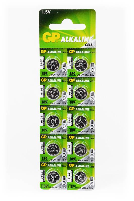 GP Alkaline cell 189-C10 AG10 BL10 - GP Alkaline cell 189-C10 AG10 BL10