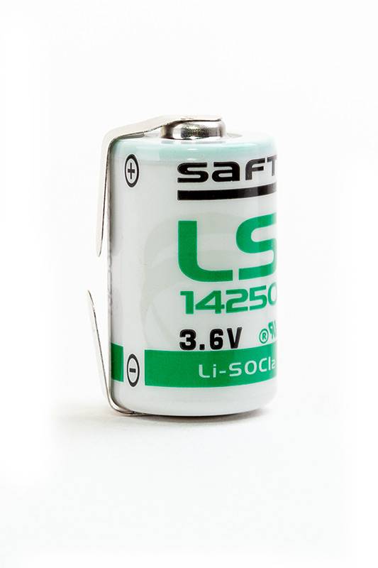 SAFT LS 14250 CNR 1/2AA с лепестковыми выводами - SAFT LS 14250 CNR 1/2AA с лепестковыми выводами