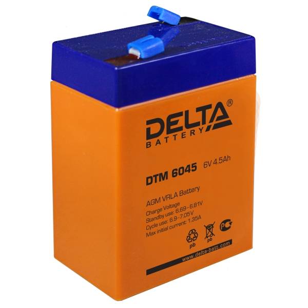 Аккумулятор DELTA DTM 6045 - Аккумулятор DELTA DTM 6045
