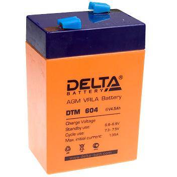 Аккумулятор DELTA DTM 6045 - Аккумулятор DELTA DTM 6045