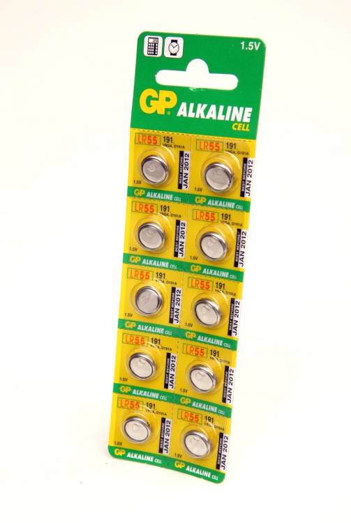 GP Alkaline cell 191-C10 AG8 BL10