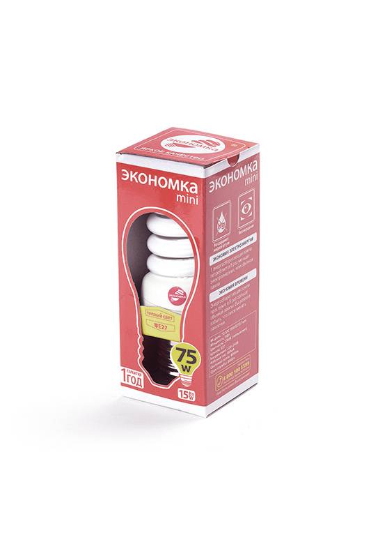 ЭКОНОМКА mini T2 SPC 15W E2727 eco BL1 - ЭКОНОМКА mini T2 SPC 15W E2727 eco BL1