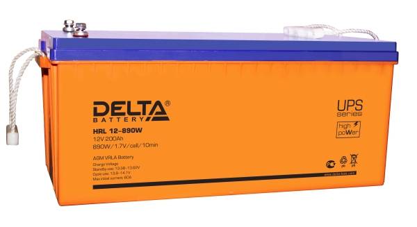 Аккумулятор DELTA HRL 12-890 - Аккумулятор DELTA HRL 12-890