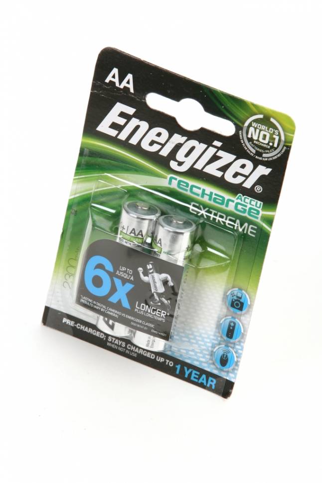 Energizer Recharge Extreme AA 2300mAh BL2 - Energizer Recharge Extreme AA 2300mAh BL2