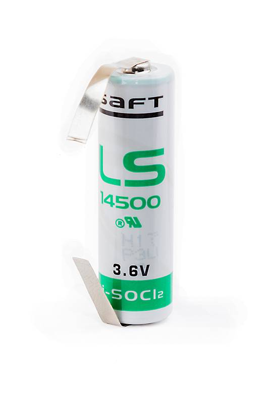 SAFT LS 14500 CNR AA с лепестковыми выводами - SAFT LS 14500 CNR AA с лепестковыми выводами