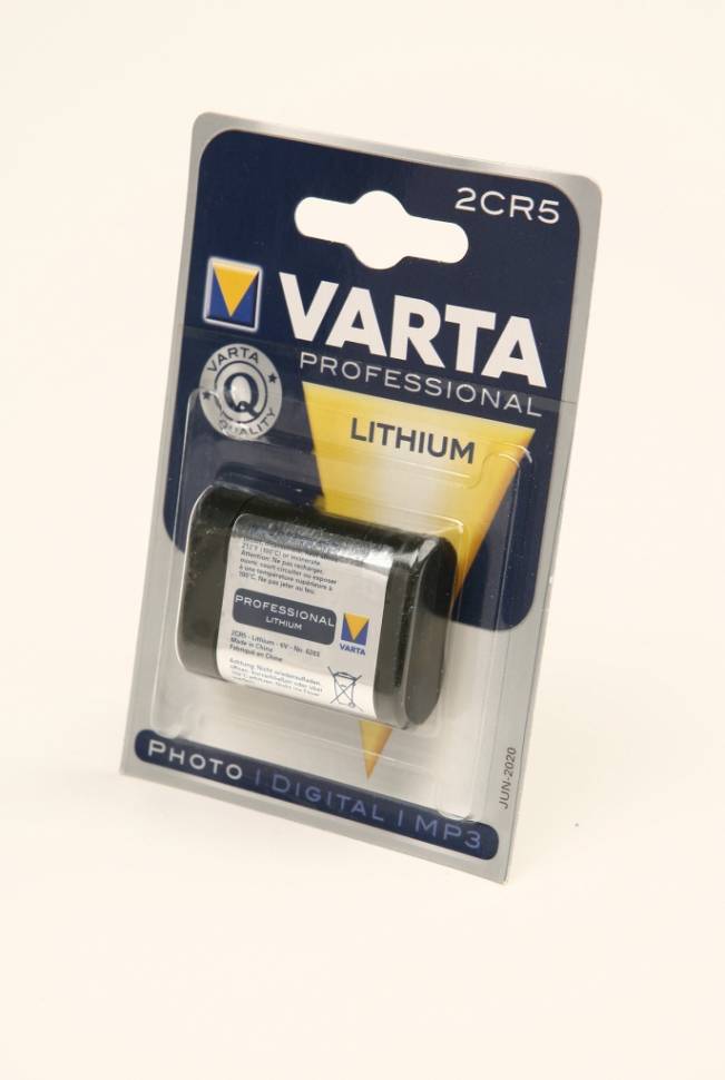 VARTA PROFESSIONAL LITHIUM 6203 2CR5 BL1 - VARTA PROFESSIONAL LITHIUM 6203 2CR5 BL1