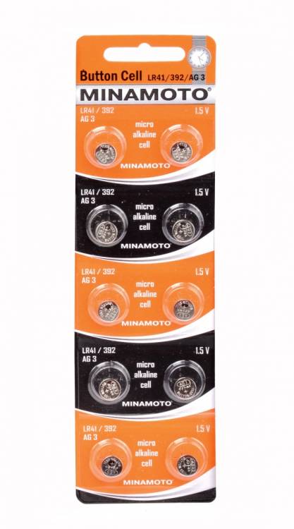 MINAMOTO Button Cell AG3 BL10