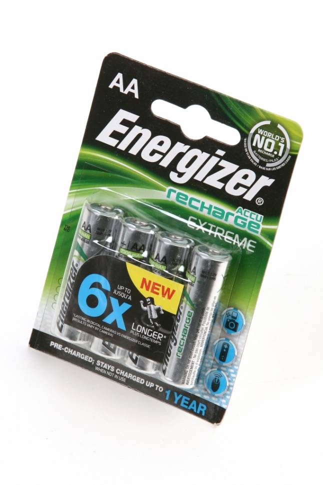 Energizer Recharge Extreme AA 2300mAh BL4 - Energizer Recharge Extreme AA 2300mAh BL4