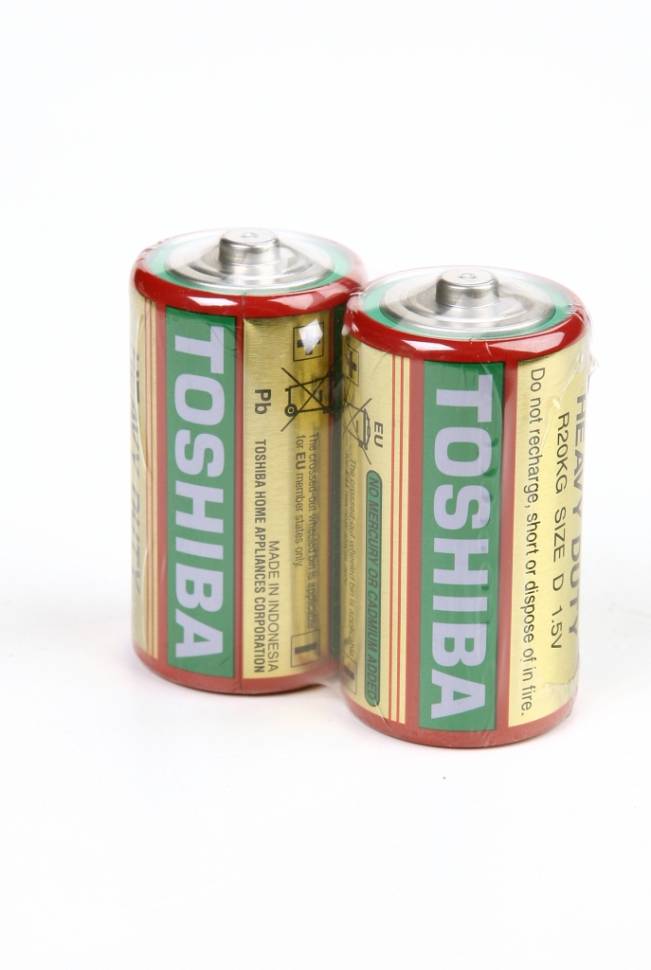 TOSHIBA Heavy Duty R20 SR2, в упак 24 шт - TOSHIBA Heavy Duty R20 SR2, в упак 24 шт