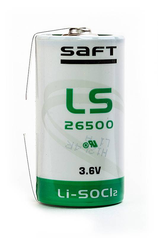 SAFT LS 26500 CNR C с лепестковыми выводами - SAFT LS 26500 CNR C с лепестковыми выводами