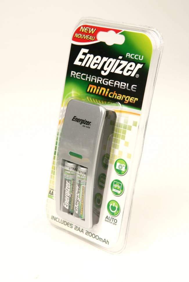 Energizer Mini Charger + 2AA2000mAh 630932/633116  BL1 - Energizer Mini Charger + 2AA2000mAh 630932/633116  BL1