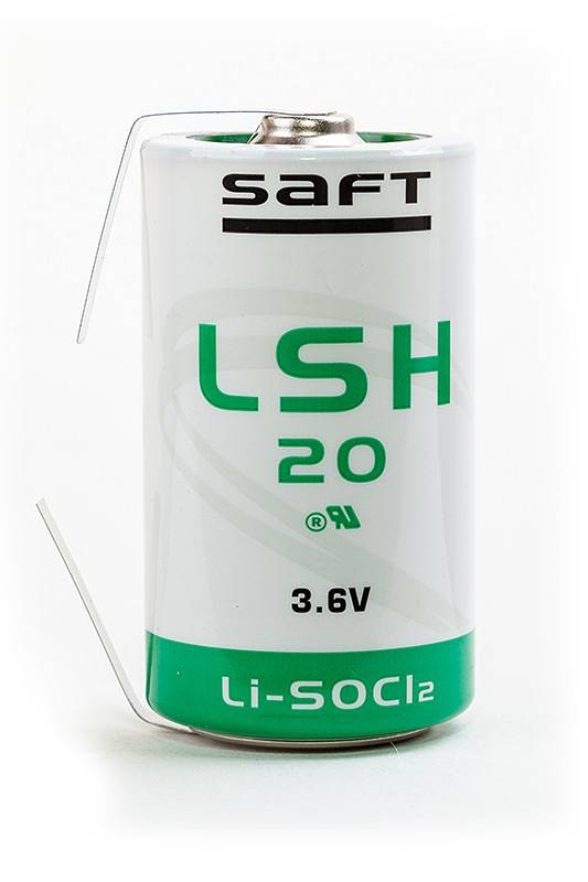 SAFT LSH 20 CNR D с лепестковыми выводами - SAFT LSH 20 CNR D с лепестковыми выводами