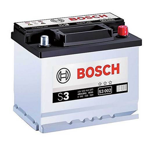 Аккумулятор Bosch S3 88 Ач 740 А обратная полярность S3 588403 353*175*175