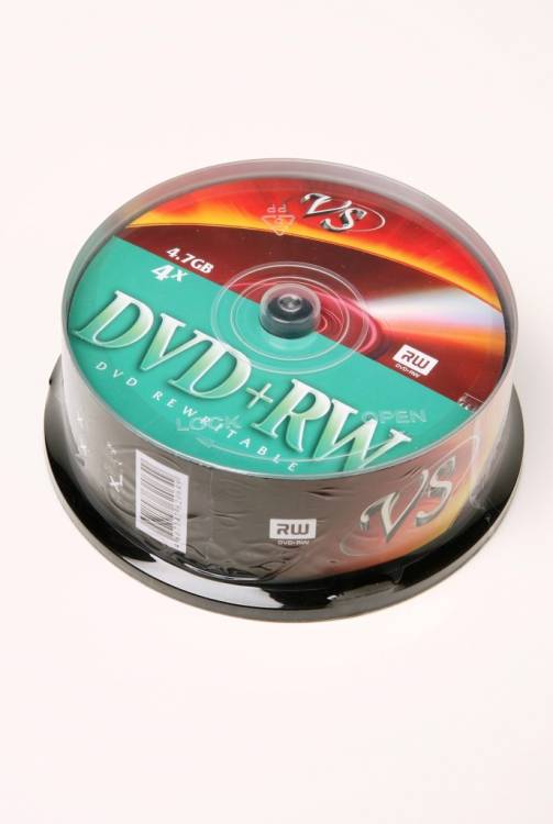 VS DVD+RW 4.7 GB 4x CB/25