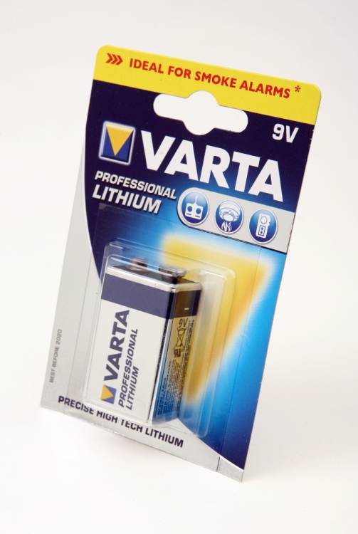 VARTA PROFESSIONAL LITHIUM 6122 9V BL1