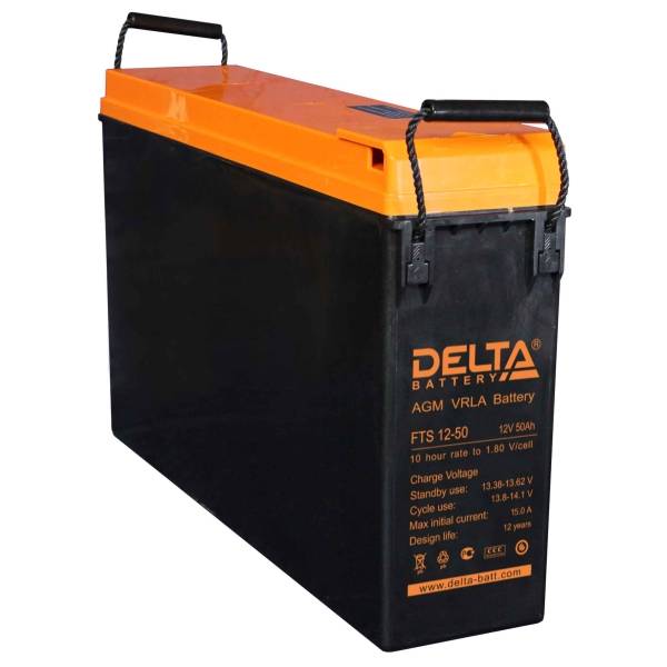 Аккумулятор DELTA FTS 12-50 - Аккумулятор DELTA FTS 12-50