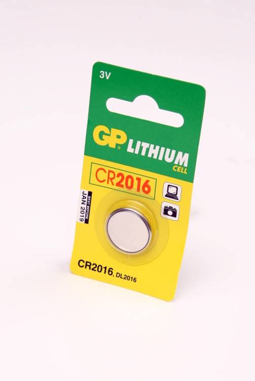 GP Lithium CR2016-2C1 CR2016 BL1