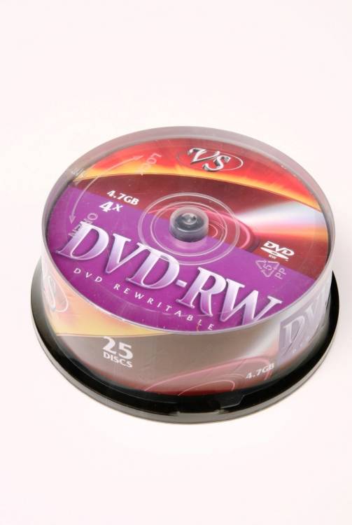 VS DVD-RW 4.7 GB 4x CB/25