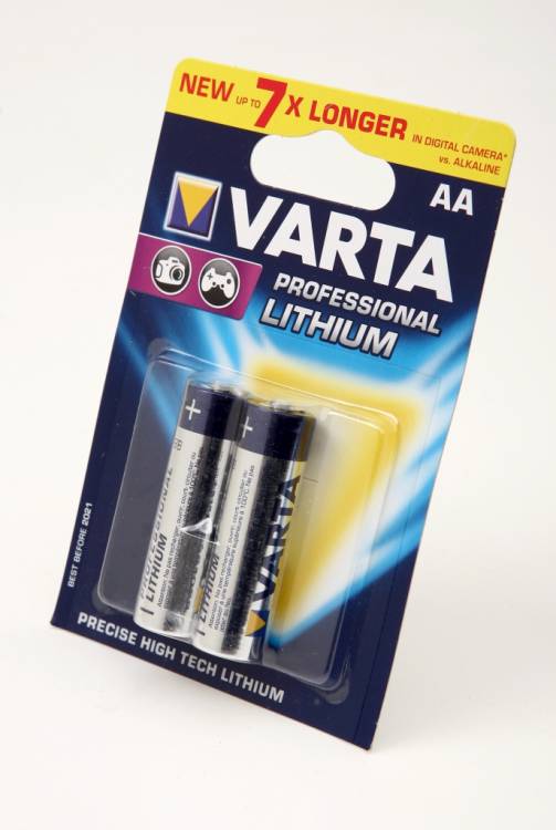 VARTA PROFESSIONAL LITHIUM 6106 FR6 BL2