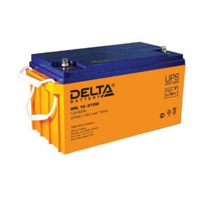 Аккумулятор DELTA HRL 12-370 - Аккумулятор DELTA HRL 12-370