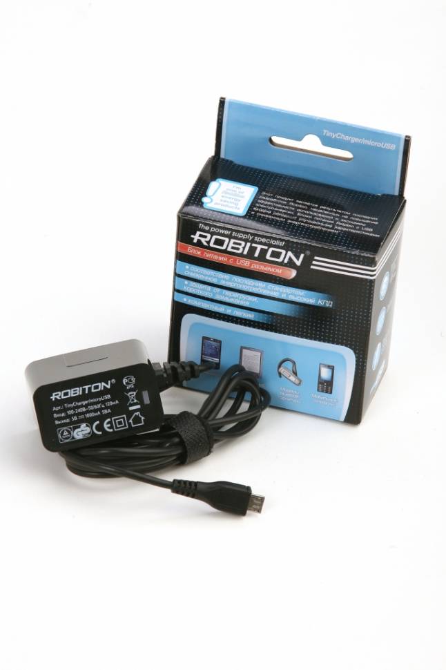 ROBITON TinyCharger/MicroUSB BL1 - ROBITON TinyCharger/MicroUSB BL1