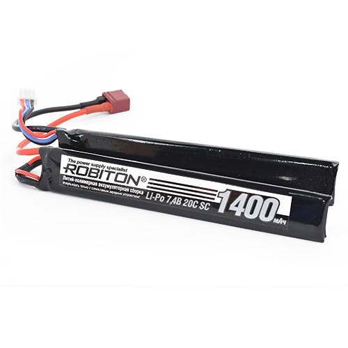 ROBITON LP-STN2-1400 Lipo 7.4В 1400мАч - ROBITON LP-STN2-1400 Lipo 7.4В 1400мАч