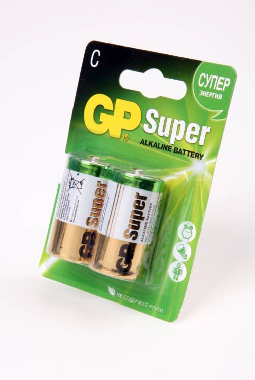 GP Super 14А-CR2 LR14 BL2