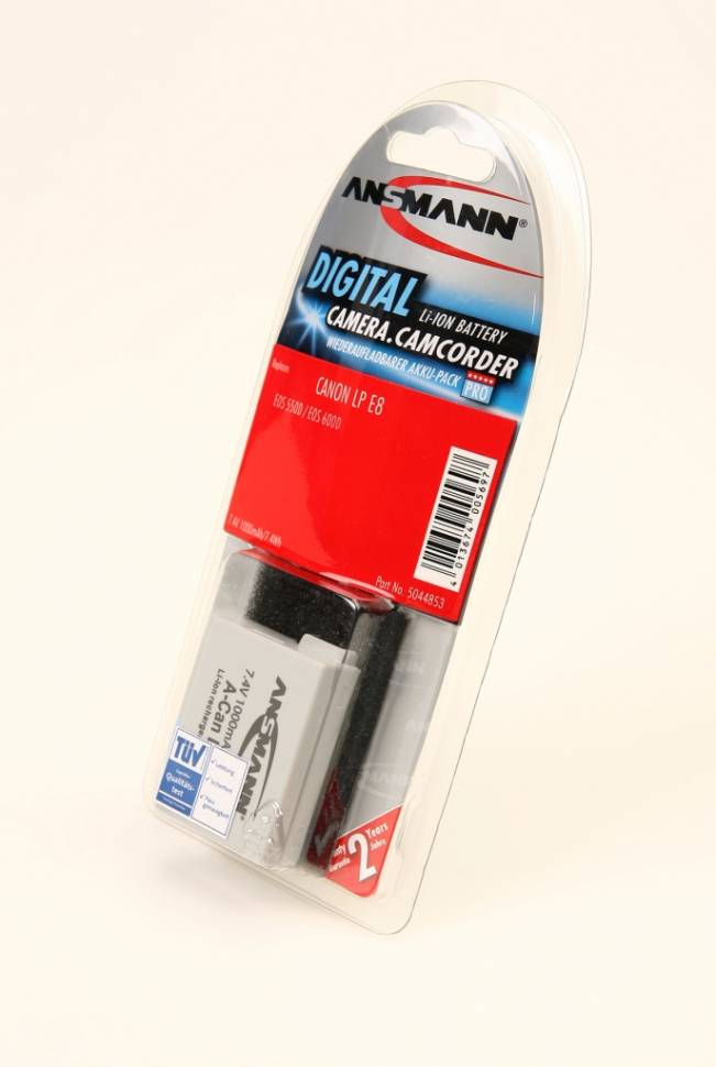 ANSMANN 5044853 A-Can LP E8  BL1 - ANSMANN 5044853 A-Can LP E8  BL1