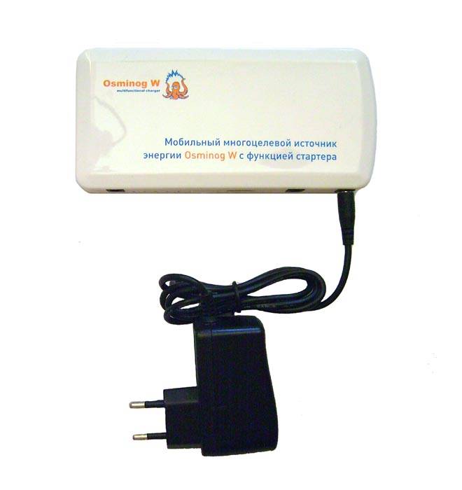 Пуско-зарядное устройство Osminog W - Заряжается от сети 220В, 50Гц.