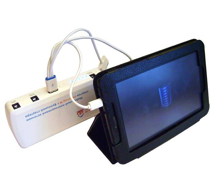 Пуско-зарядное устройство Osminog W - Заряжает любые мобильные устройства от micro USB