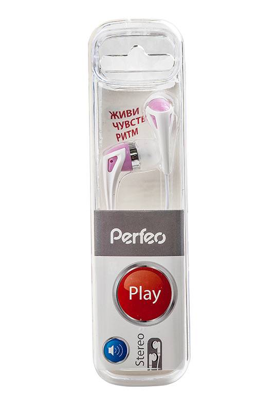 PERFEO PRF-141 розовые BL1 - PERFEO PRF-141 розовые BL1