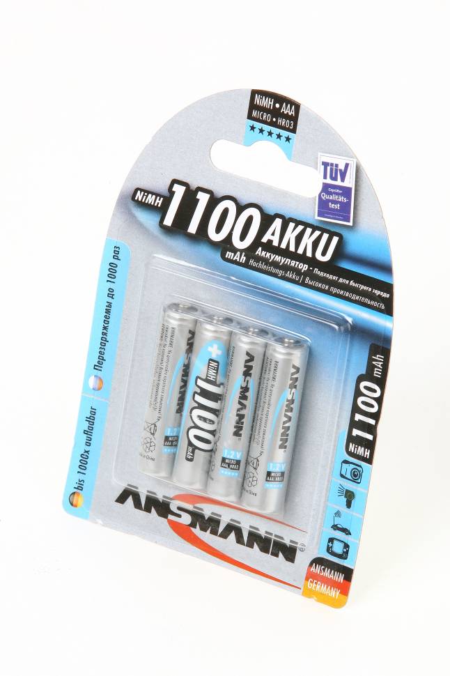 ANSMANN 5035232-RU 1100 AAA  BL4 - ANSMANN 5035232-RU 1100 AAA  BL4