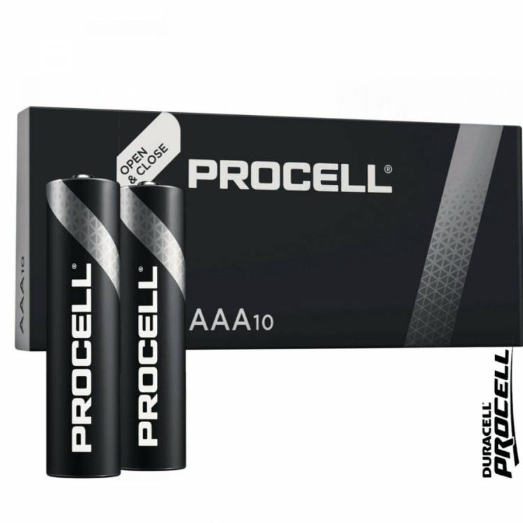 DURACELL PROCELL LR03 в коробке 10 шт