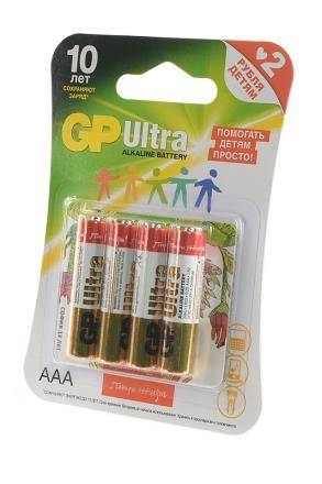 GP Ultra GP24AUGLNEW-2CR4 LR03 + магнит Подари Жизнь BL4 - GP Ultra GP24AUGLNEW-2CR4 LR03 + магнит Подари Жизнь BL4