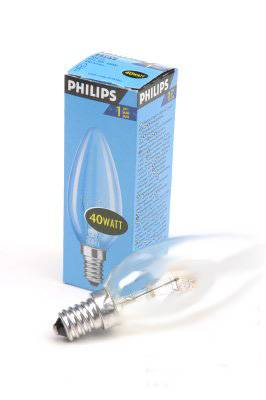 PHILIPS B35 40W E14 CL 011633