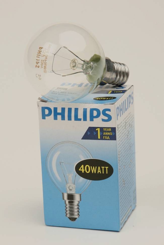 PHILIPS P45 40W E14 CL 011862 - PHILIPS P45 40W E14 CL 011862