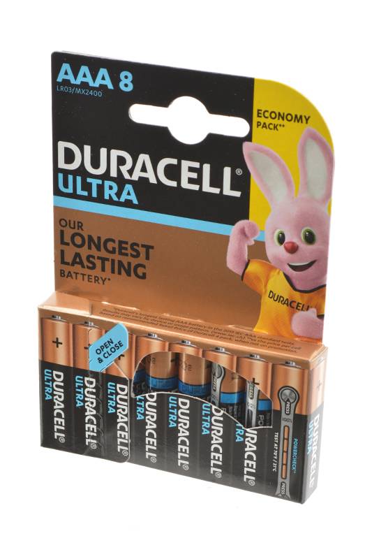 DURACELL ULTRA LR03 BL8 - DURACELL ULTRA LR03 BL8