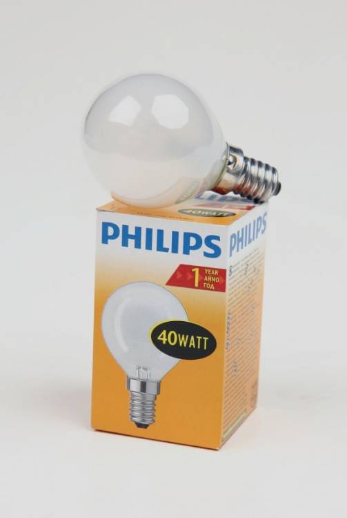 PHILIPS P45 40W E14 FR 011978