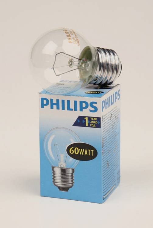 PHILIPS P45 60W E27 CL 067029