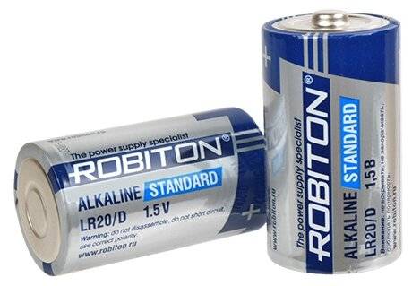 ROBITON STANDARD LR20 SR2, в упак 12 шт - ROBITON STANDARD LR20 SR2, в упак 12 шт